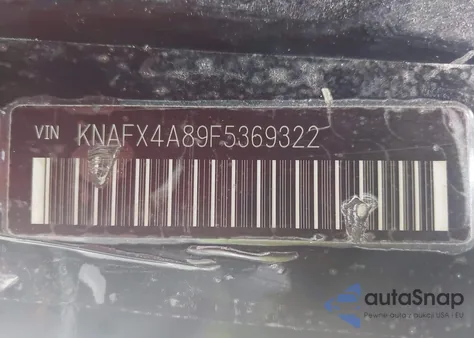 2015 Kia Forte Ex z USA, uszkodzony, nr VIN KNAFX4A89F5369322